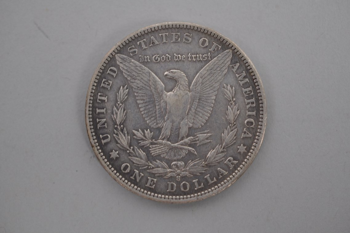 1901 Morgan Silver Dollar San Francisco, photo 2 of 2
