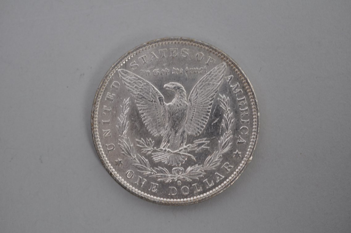 1880 Morgan Silver Dollar New Orleans, photo 2 of 2