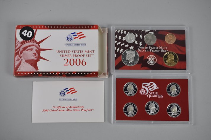 US Mint 2006 Silver Year Proof Set