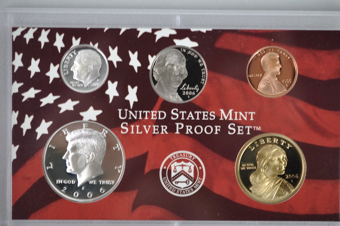 US Mint 2006 Silver Year Proof Set, photo 2 of 7