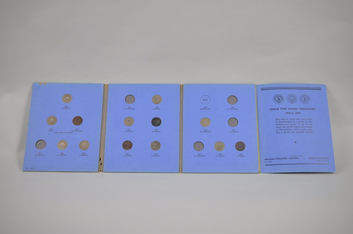 1866-1883 Book of Sheild Type Nickels, photo 5 of 6