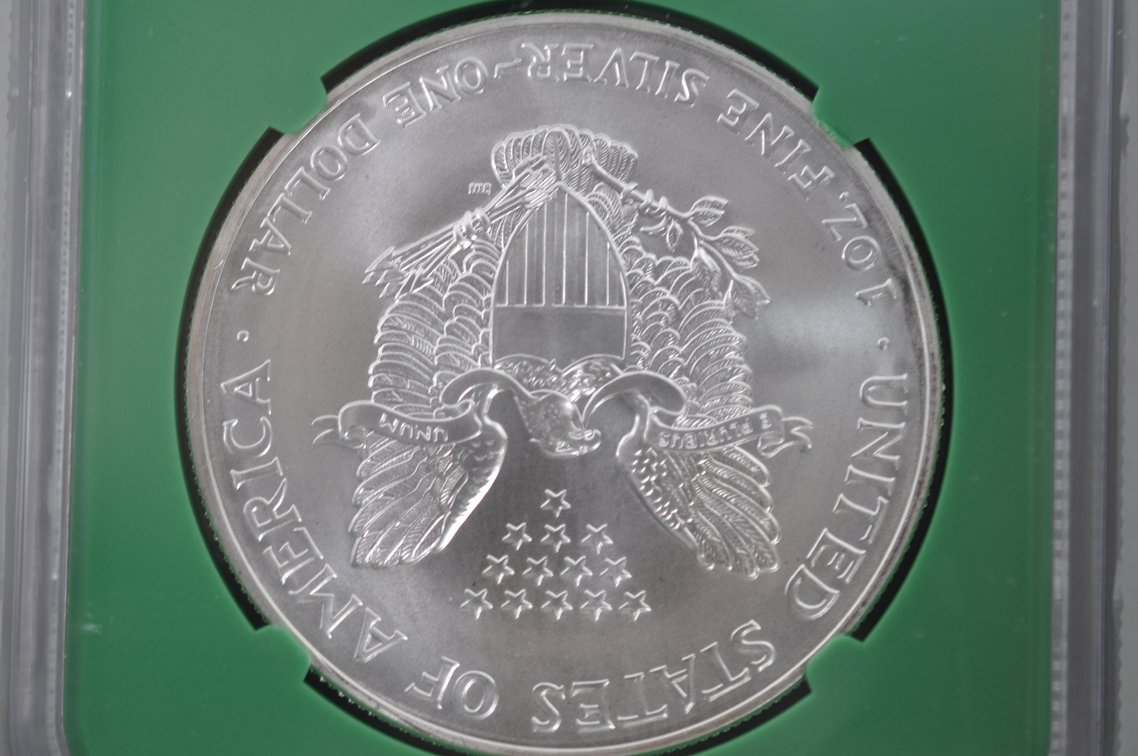 American Silver Eagles Graded, photo 4 of 8