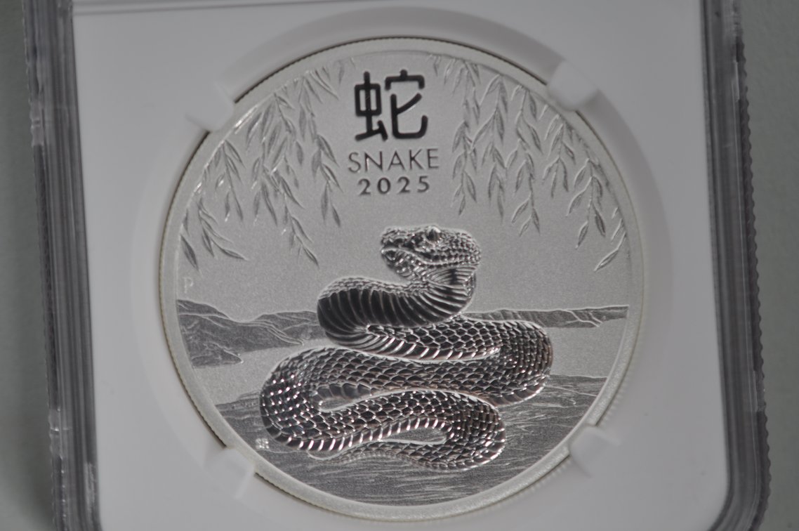 Australia Silver Dollars Graded MS70, photo 6 of 6