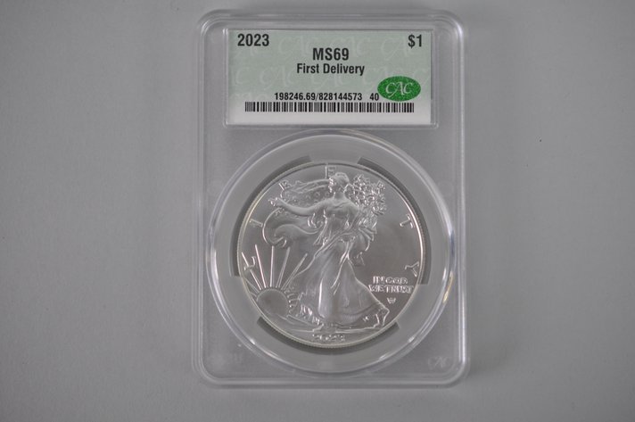 American Silver Eagle Graded