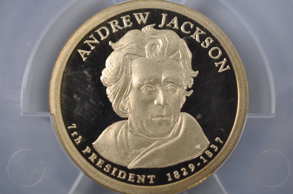 First Day of Issue Gold Colored Graded Taylor Dollars, photo 3 of 4