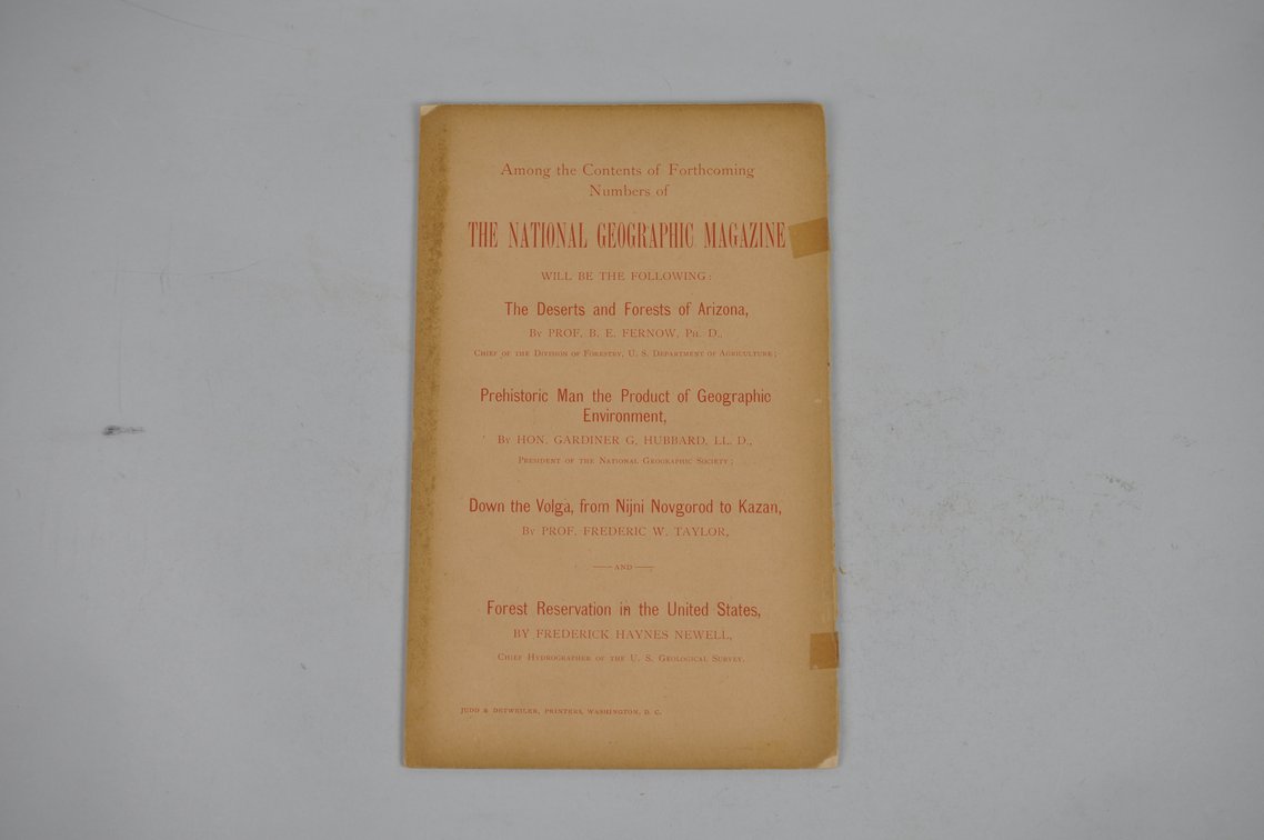 Vol. VIII No. 5 – May 1897 National Geographic, photo 2 of 3