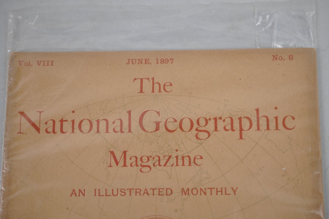 Vol. VIII No. 6 – June 1897 National Geographic, photo 3 of 3