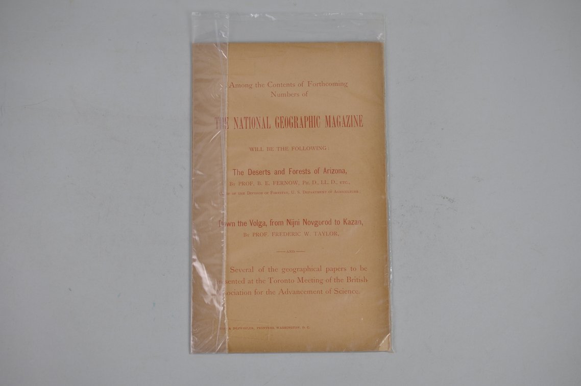 Vol. VIII No. 6 – June 1897 National Geographic, photo 2 of 3