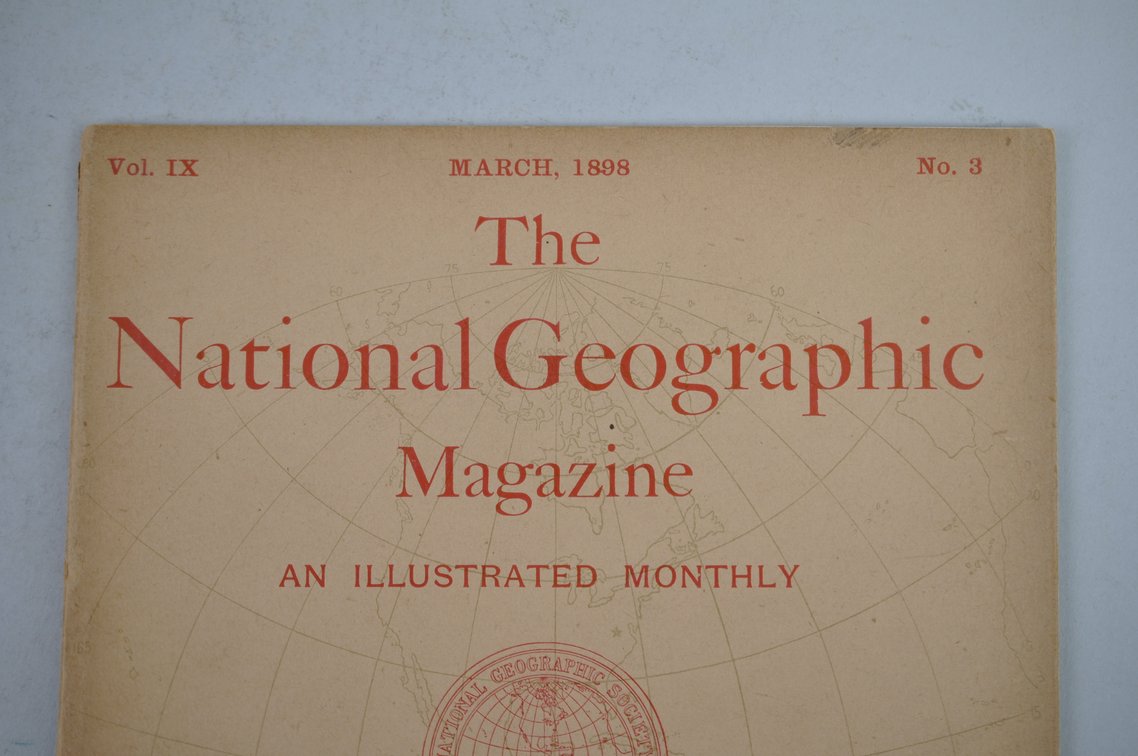 Vol. IX No. 3 – March 1898 National Geographic (Rare), photo 3 of 3