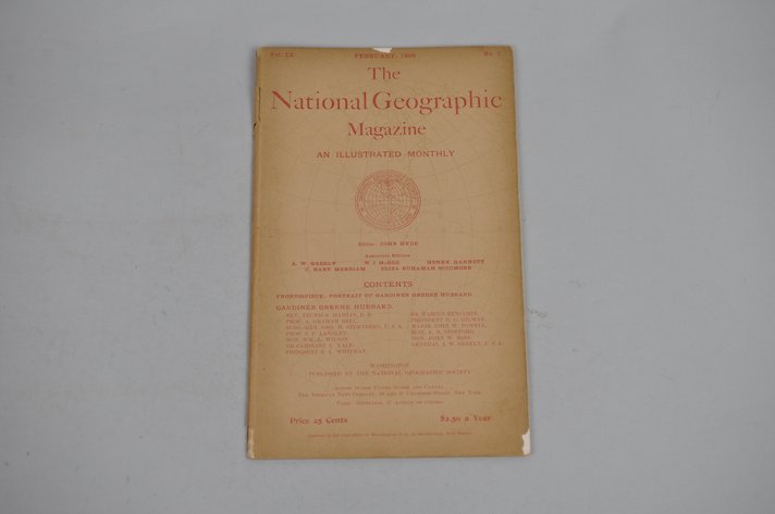 Vol. IX No. 2 – February 1898 National Geographic