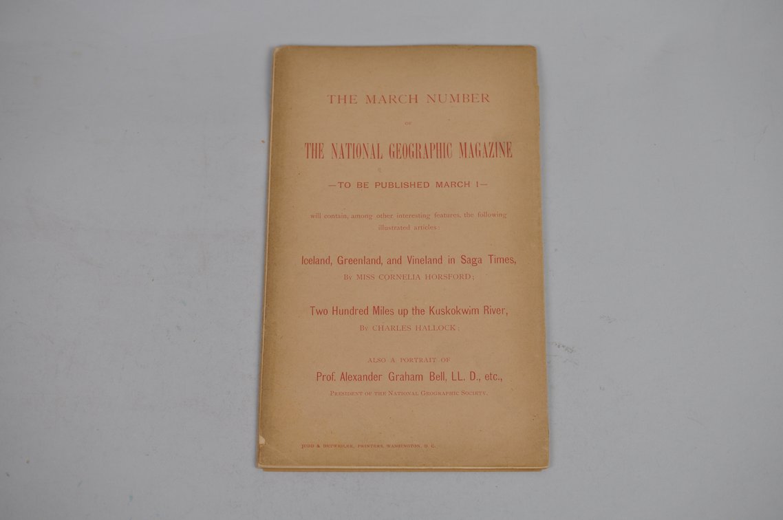 Vol. IX No. 2 – February 1898 National Geographic, photo 2 of 3
