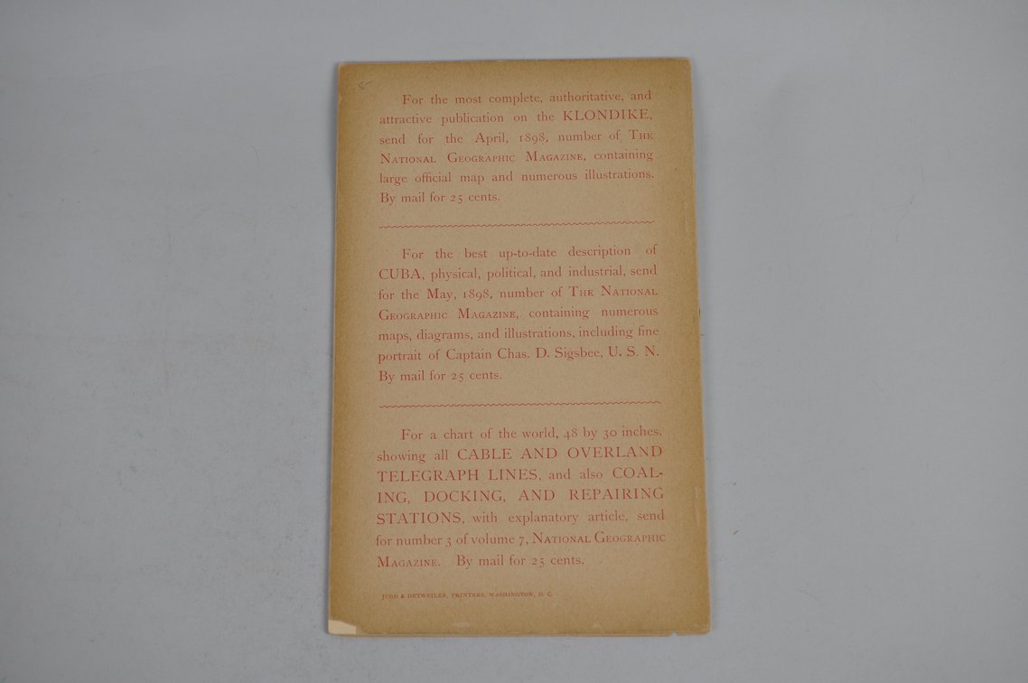 Vol. X No. 3 – March 1899 National Geographic (Rare), photo 2 of 3