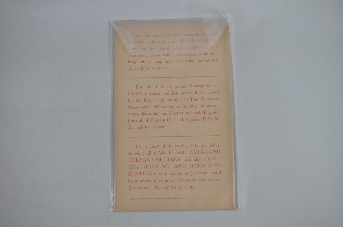 Vol. X, No. 4 – April 1899 National Geographic (Rare), photo 2 of 3