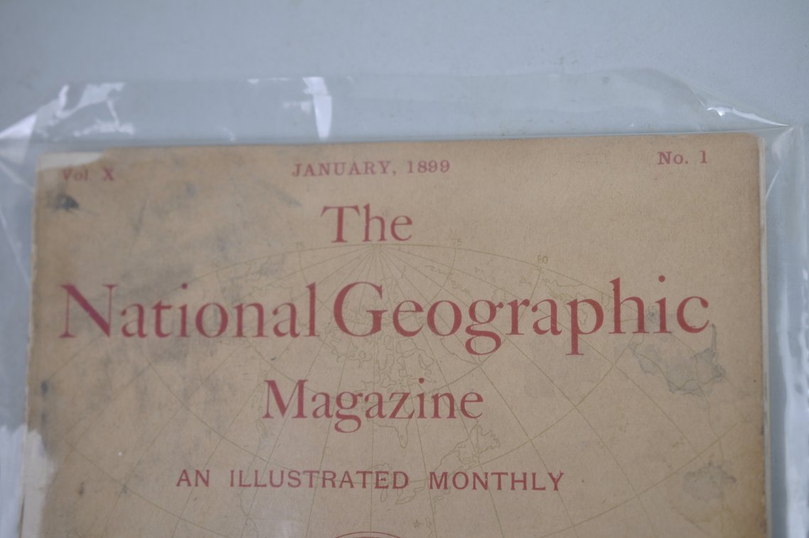 Vol. X No. 1 – January 1899 National Geographic (Rare), photo 3 of 3