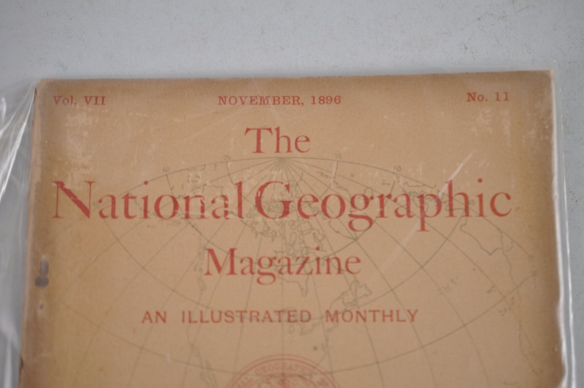 Vol. VII No. 11 – November 1896 National Geographic, photo 3 of 3