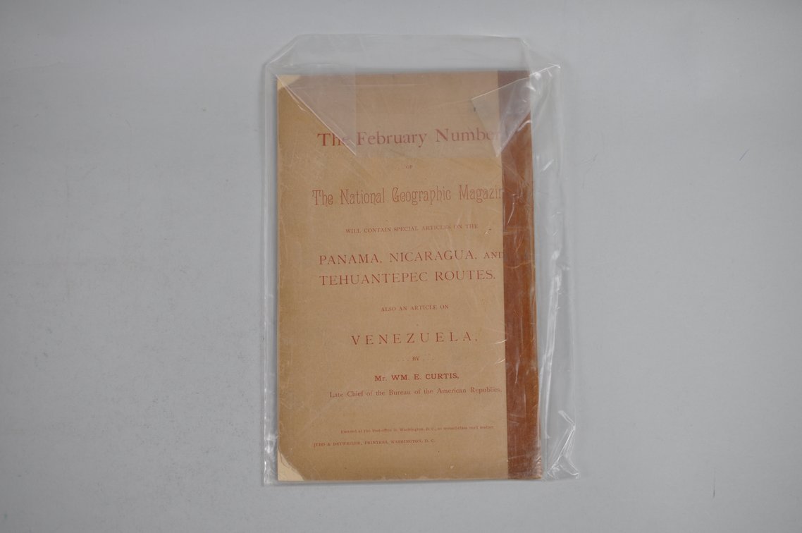 Vol. VII No. 1 – January 1896 National Geographic w/ Map, photo 2 of 3