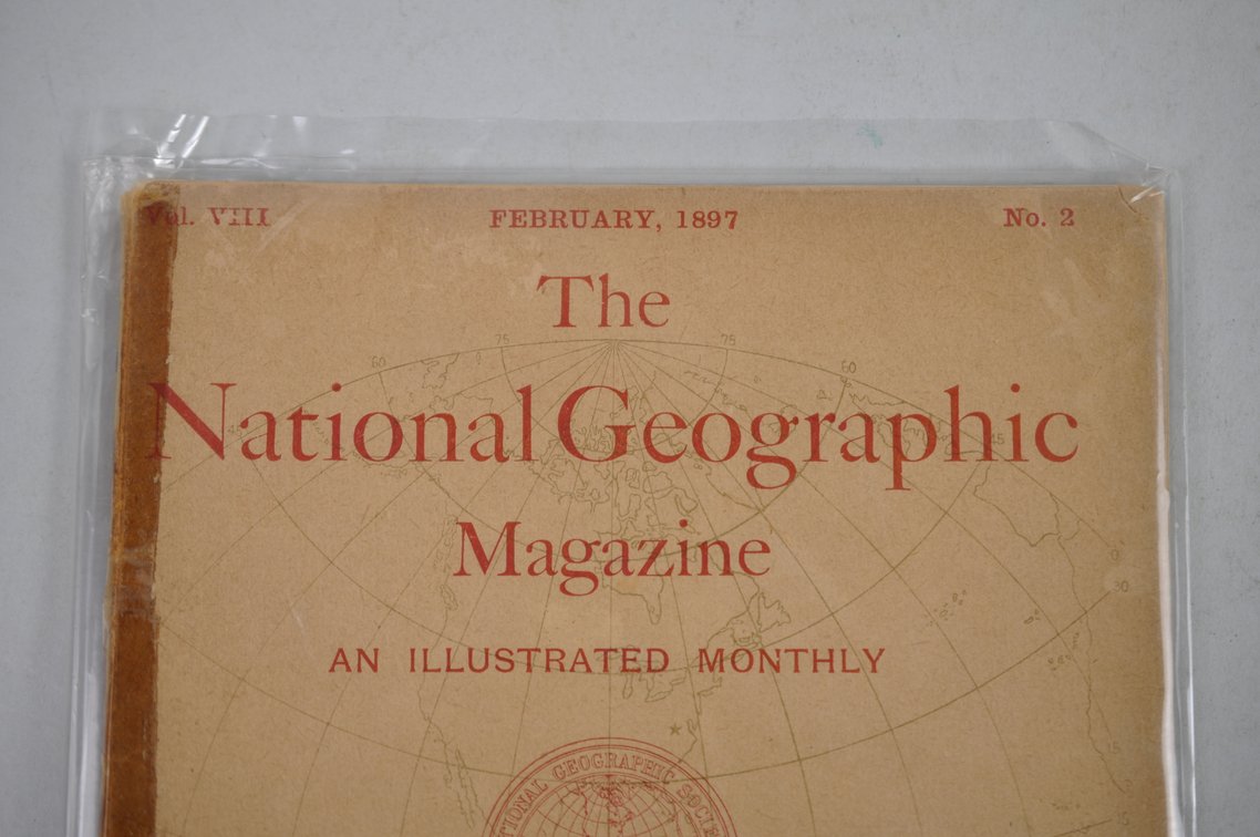 Vol. VIII No. 2 – February 1897 National Geographic, photo 3 of 3
