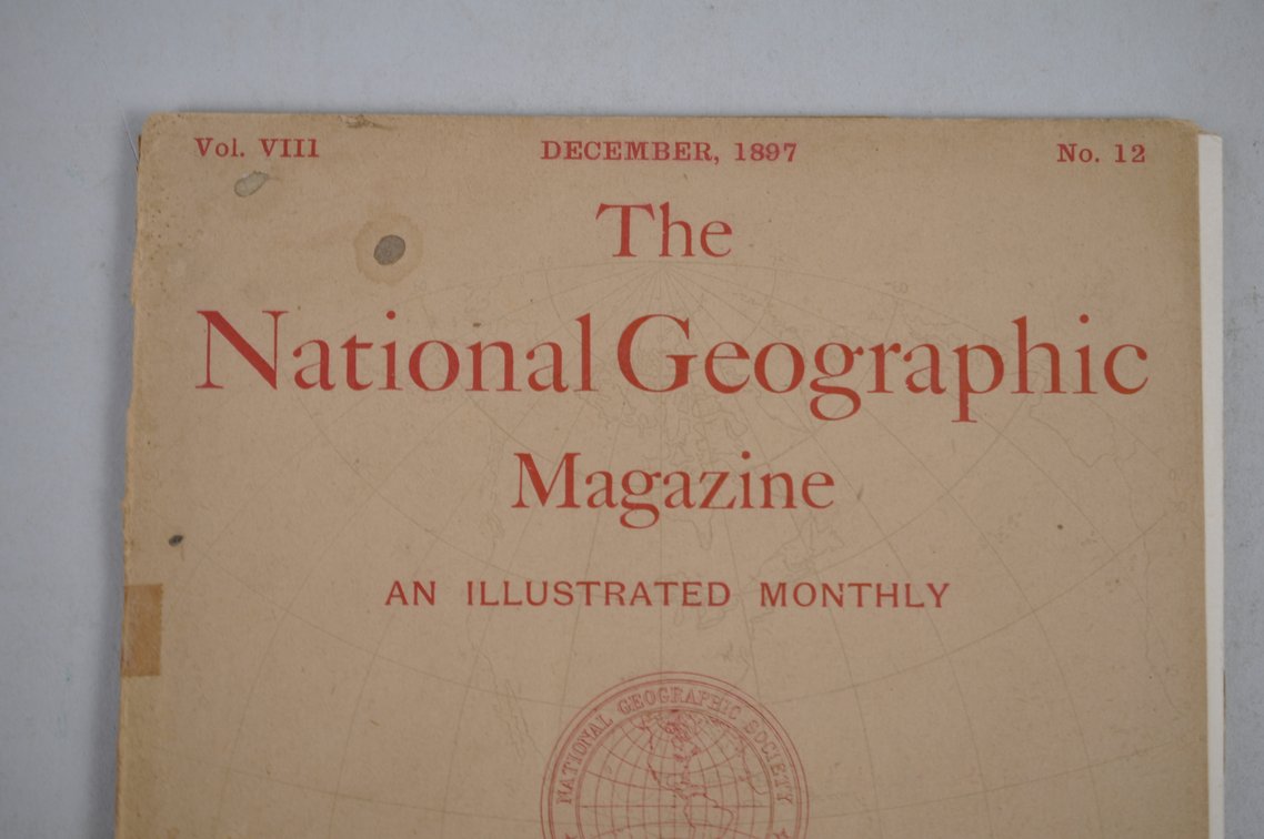 Vol. VIII No. 12 – December 1897 National Geographic, photo 3 of 3