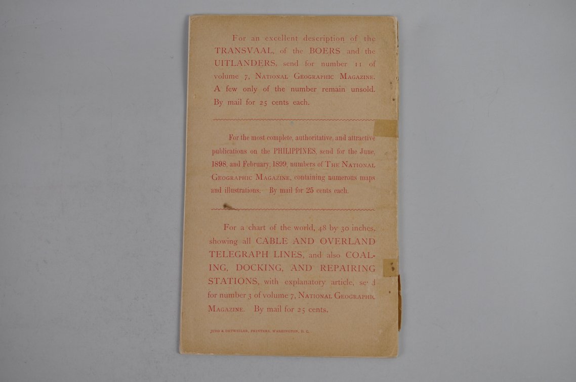 Vol. X No. 12 – December 1899 National Geographic, photo 2 of 3