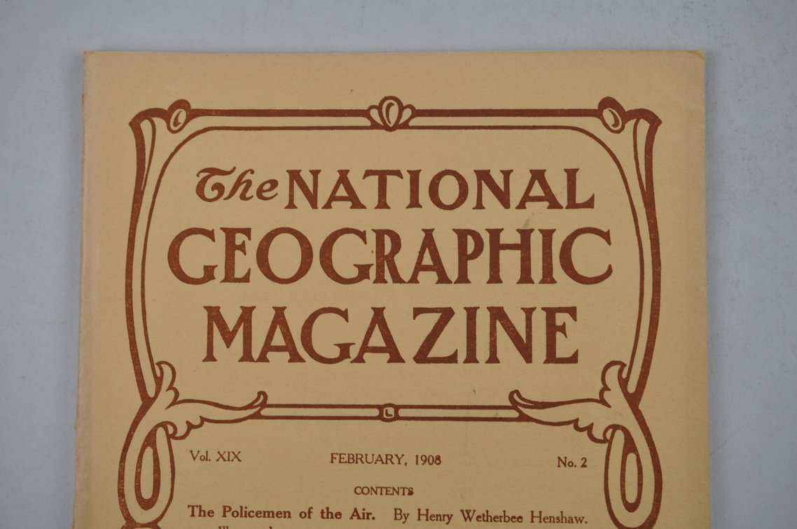 Vol. XIX No.2 – February 1908 National Geographic, photo 3 of 3