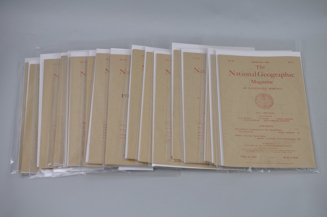 Vol. VII-XII 1896-1901 National Geographic Reprints, photo 4 of 10
