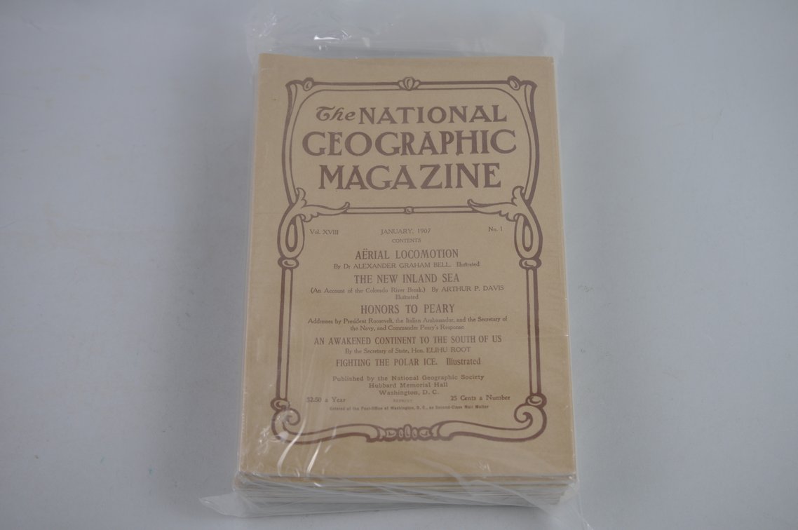 January 1902 – December 1907 National Geographic Reprints, photo 11 of 11