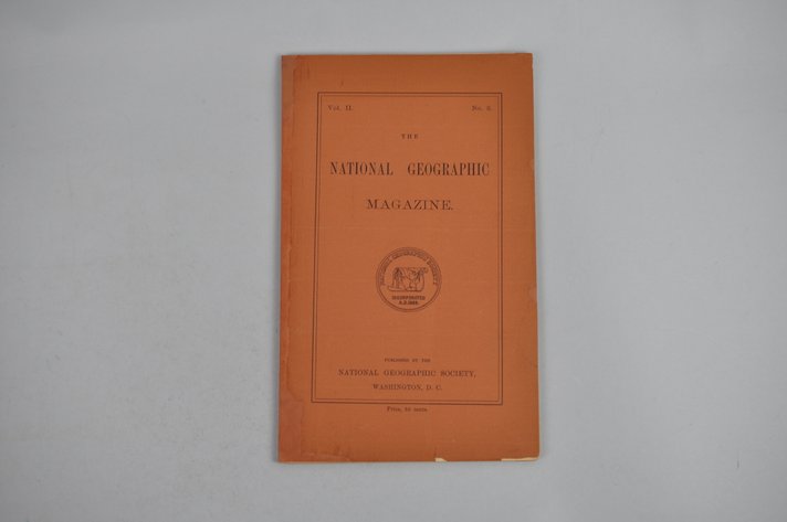 Vol. II No. 3 – July 1890 National Geographic (Rare)