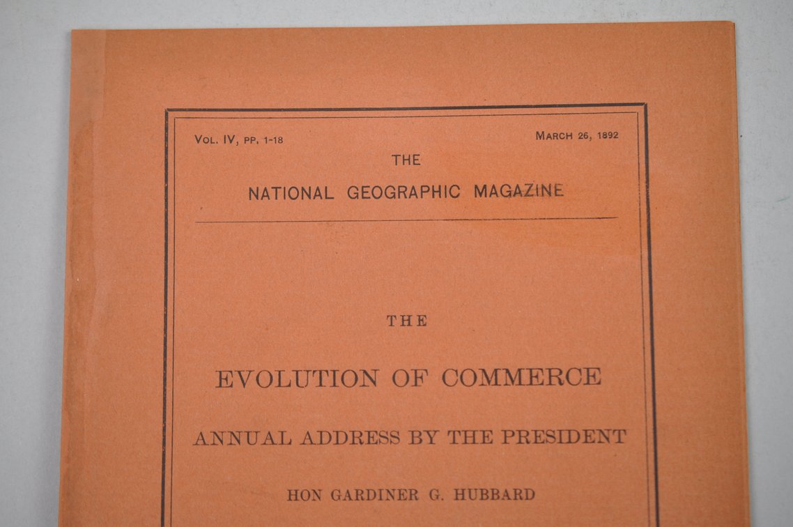 Vol. IV No. 1 – March 1892 National Geographic, photo 3 of 3