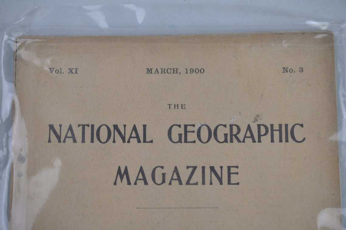 Vol. XI No. 3 – March 1900 National Geographic, photo 3 of 3