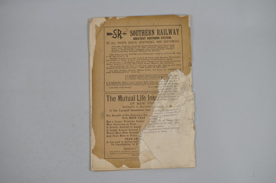 Vol. XI No. 11 – November 1900 National Geographic, photo 2 of 3