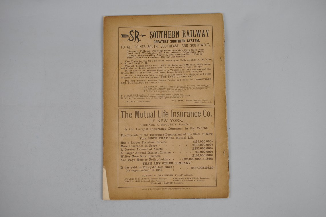 Vol. XI No. 8 – August 1900 National Geographic, photo 2 of 3