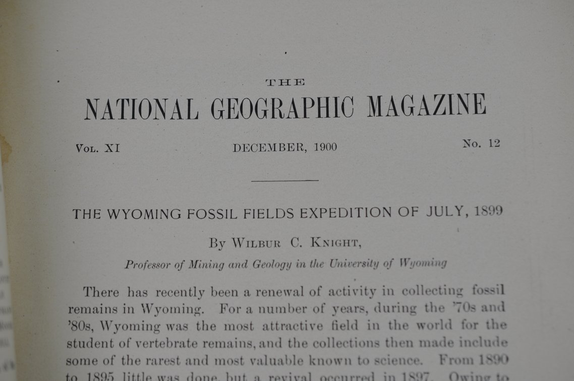 Vol. XI No. 12 – December 1900 National Geographic, photo 3 of 3