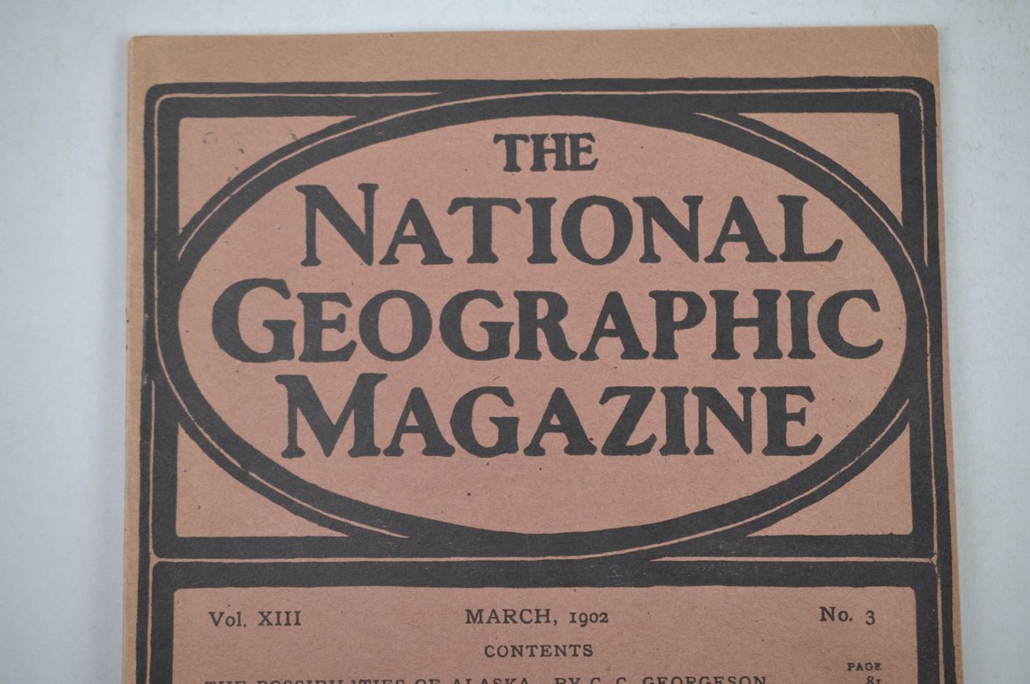 Vol. XIII No. 3 – March 1902 National Geographic, photo 3 of 3