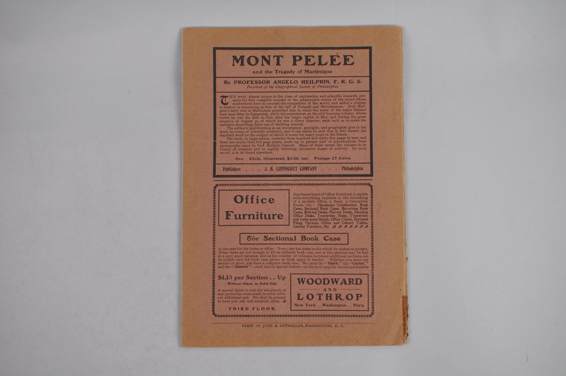 Vol. XIV No. 2 – February 1903 National Geographic w/ Map (Rare), photo 2 of 3
