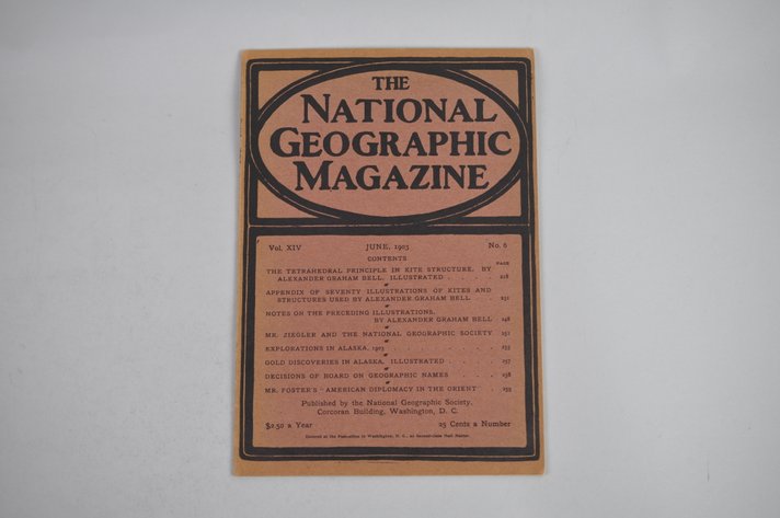 Vol. XIV No. 6 – June 1903 National Geographic