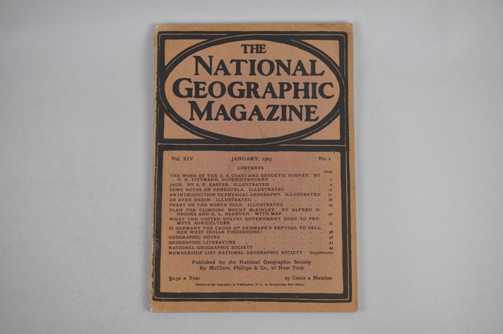 Vol. XIV No. 1 – January 1903 National Geographic