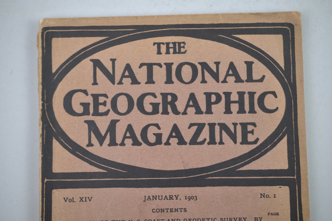 Vol. XIV No. 1 – January 1903 National Geographic, photo 3 of 3