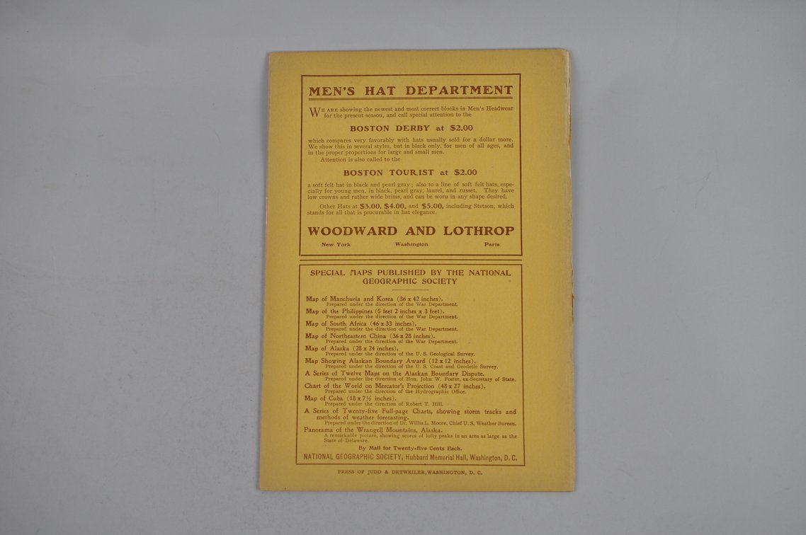 Vol. XV No. 11 – November 1904 National Geographic, photo 2 of 3