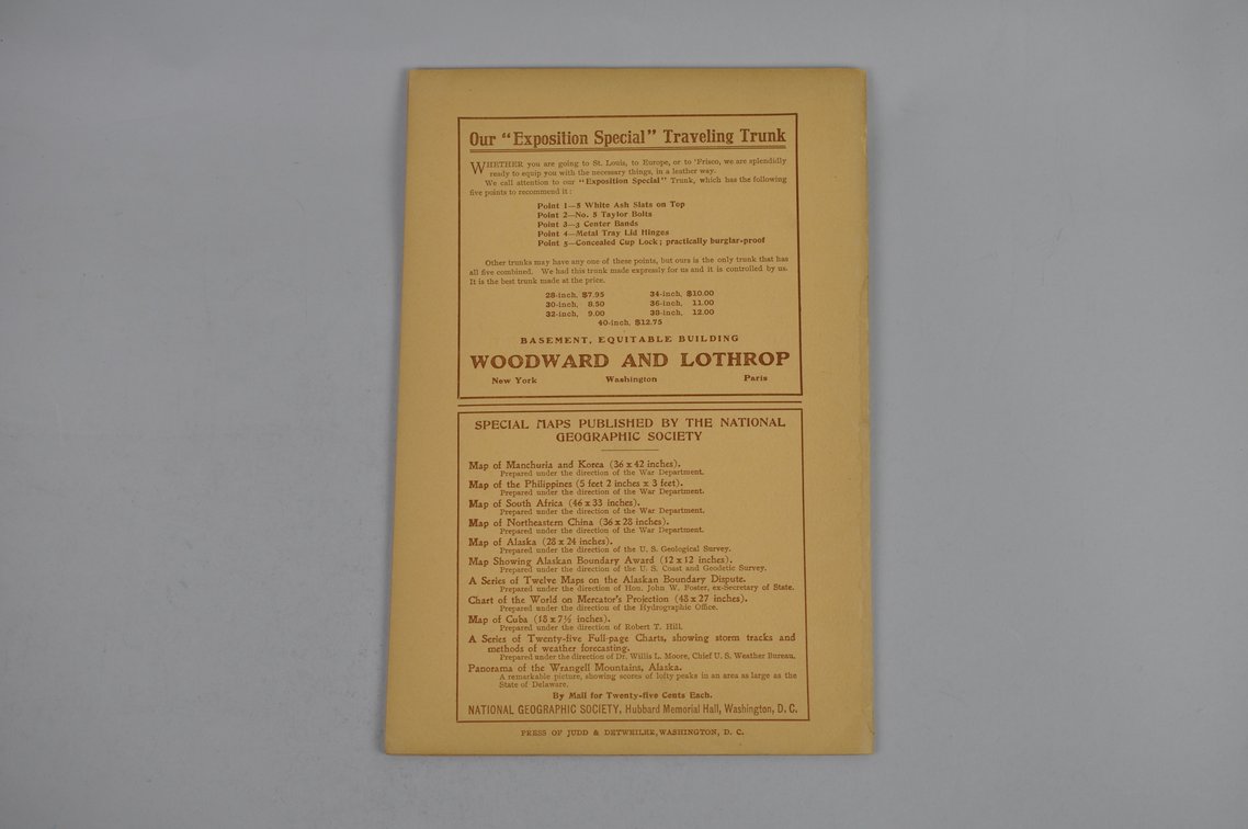 Vol. XV No. 9 – September 1904 National Geographic, photo 2 of 3