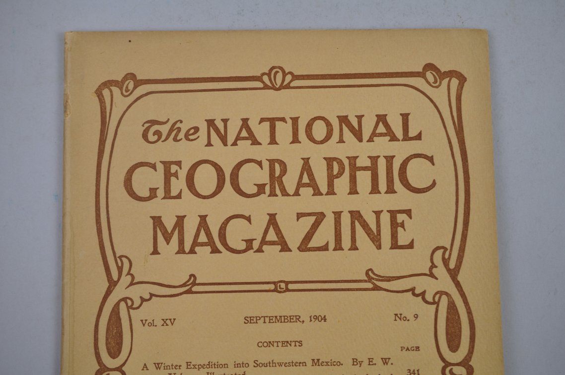 Vol. XV No. 9 – September 1904 National Geographic, photo 3 of 3