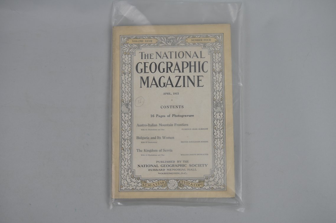 1915 January-May National Geographic Magazines, photo 8 of 11