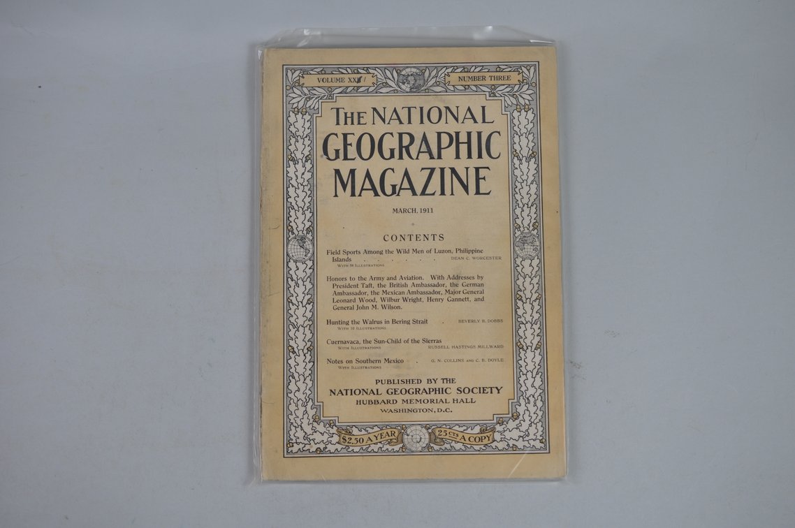 1911 January-May Nat Geo Magazines Vol XXII, photo 6 of 11