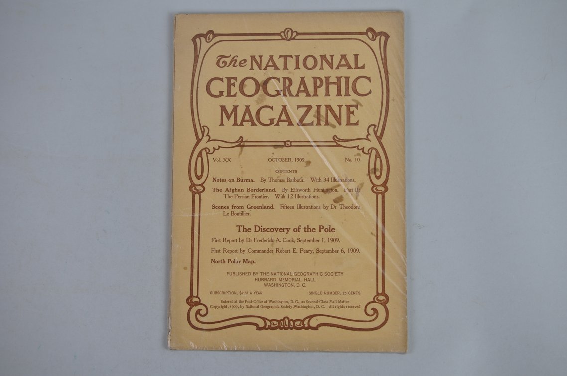 1909 October-December Nat Geo Magazines, photo 2 of 7