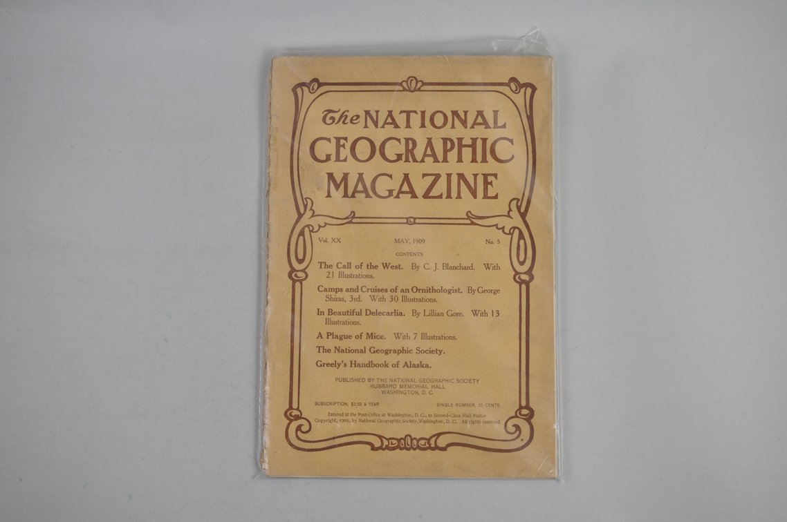Assorted 1909 & 1912 National Geographic Issues, photo 6 of 11