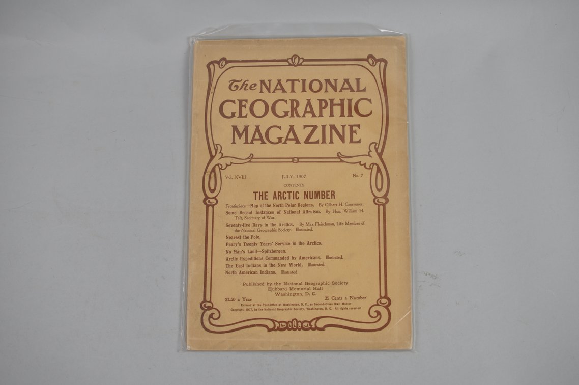 1907 June-August National Geographic Magazines, photo 4 of 7