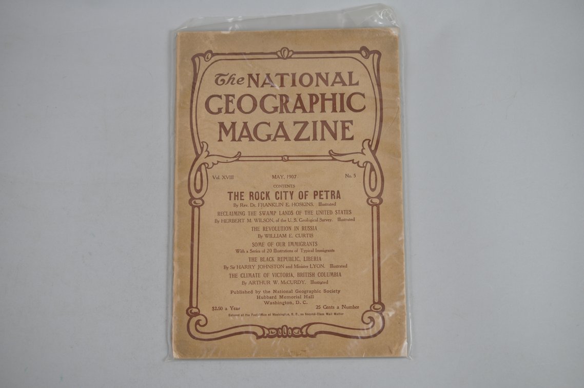 1907 January, April, & May National Geographics, photo 2 of 7