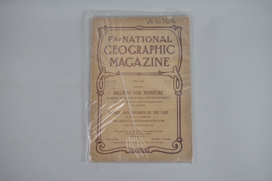 1907 January, April, & May National Geographics, photo 4 of 7