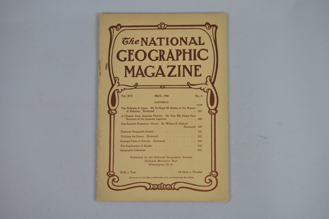 1905- May-July Issues of Nat Geo Magazines, photo 2 of 7