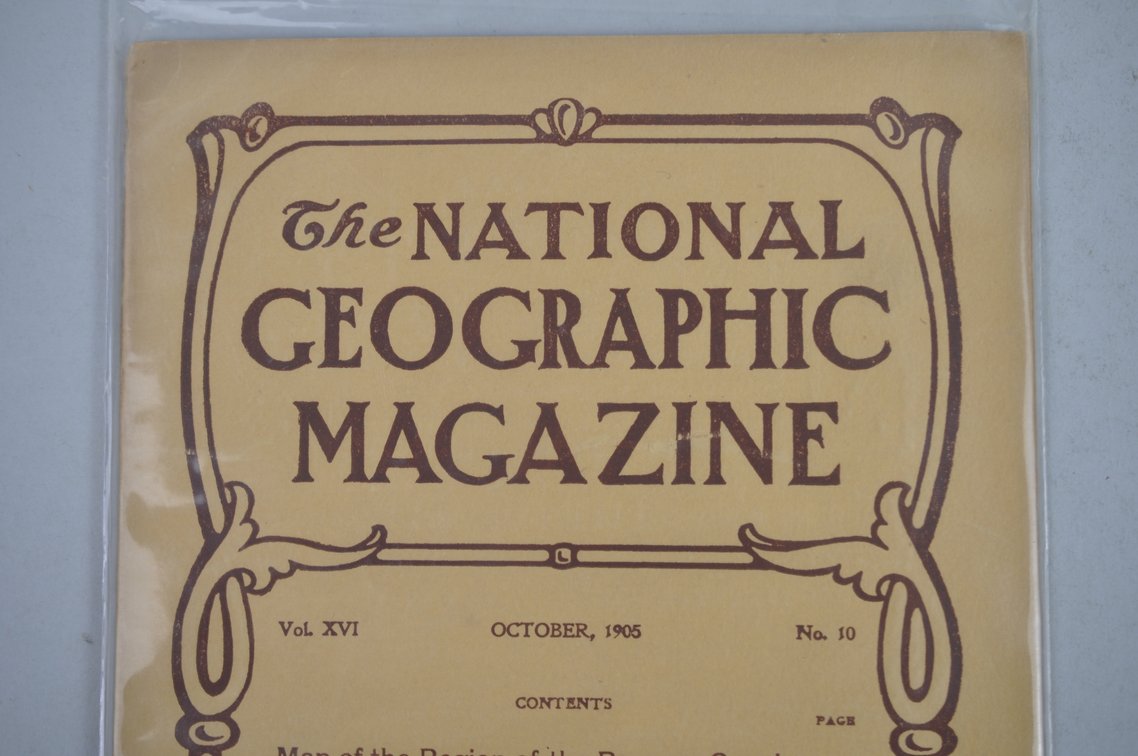 1905 August & October of National Geographics, photo 3 of 4