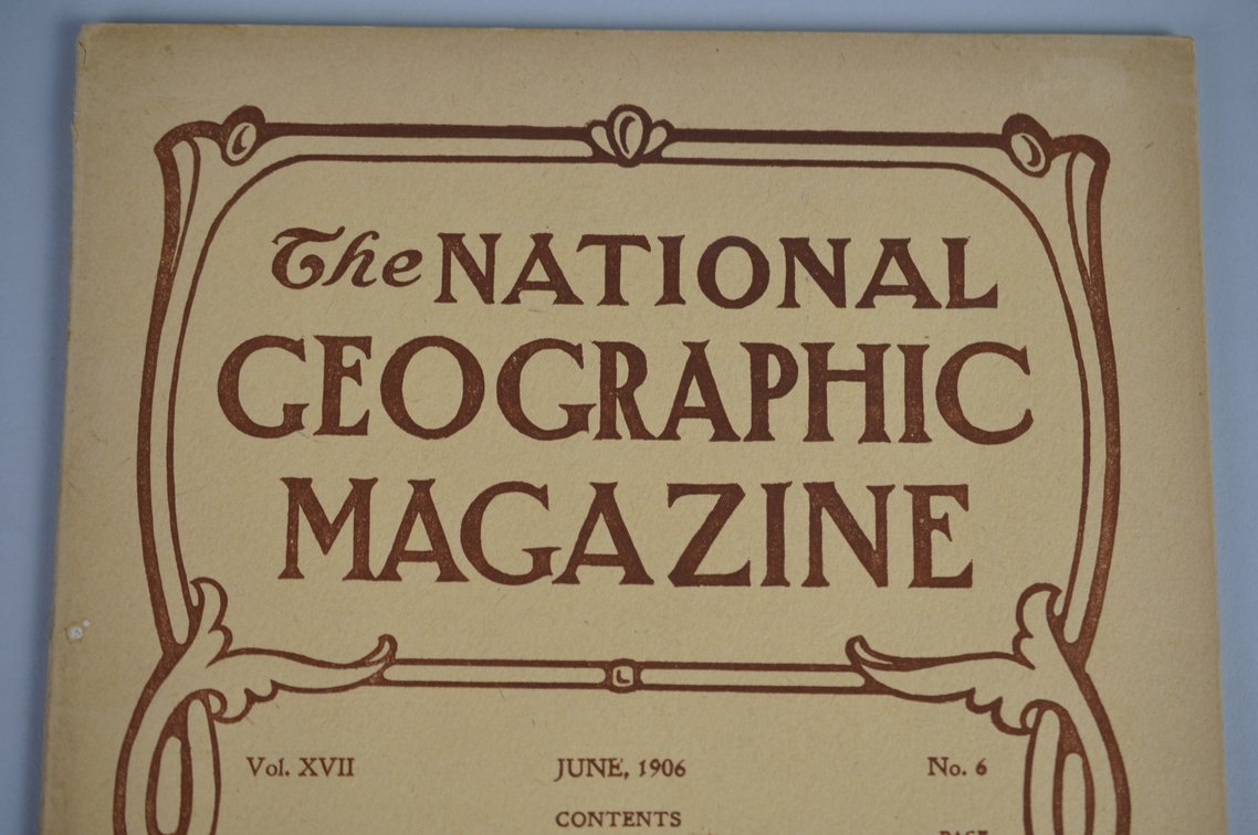 Vol. XVII No.6 – June 1906 National Geographic, photo 3 of 3